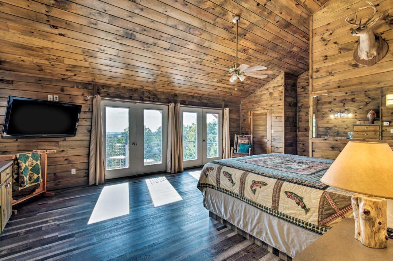 Broken Bow Mountaintop Home With Hot Tub! Exterior foto