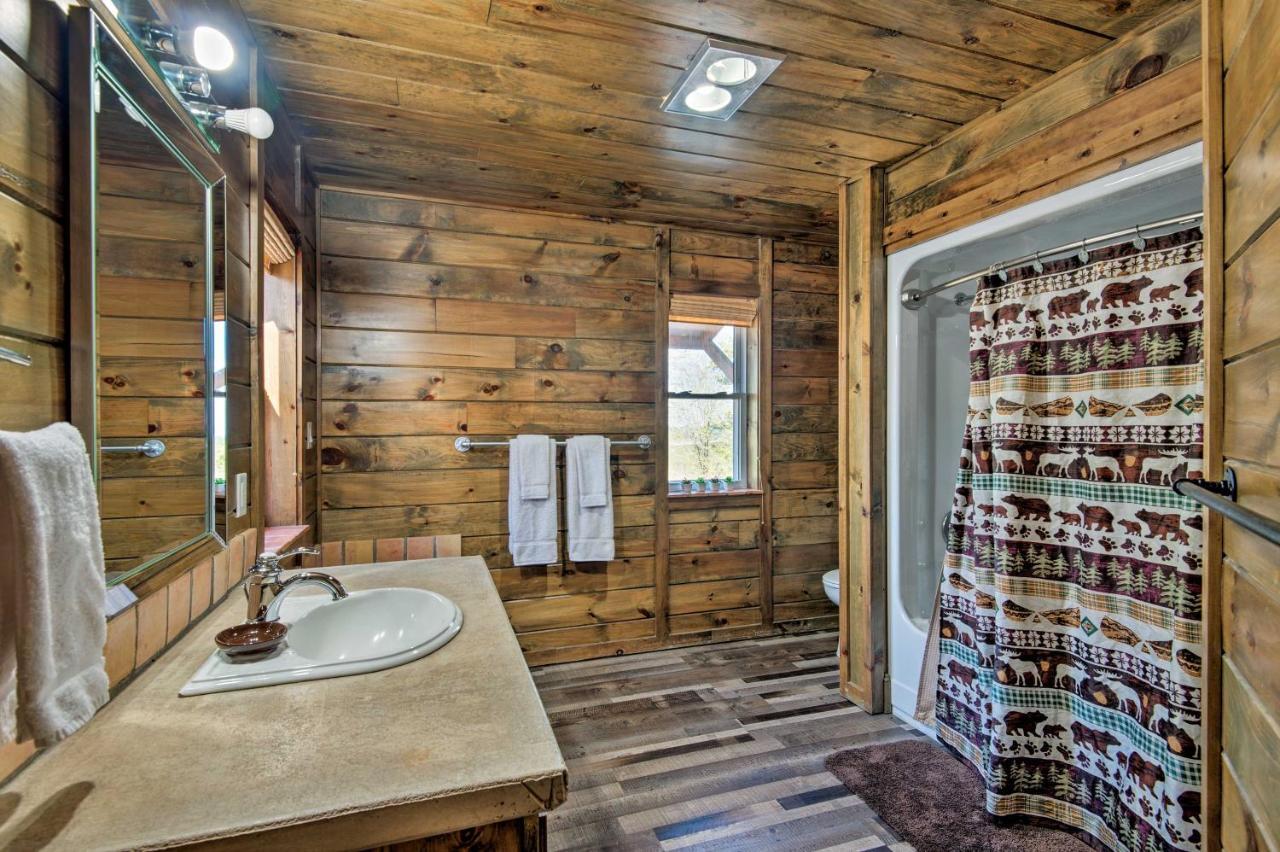 Broken Bow Mountaintop Home With Hot Tub! Exterior foto